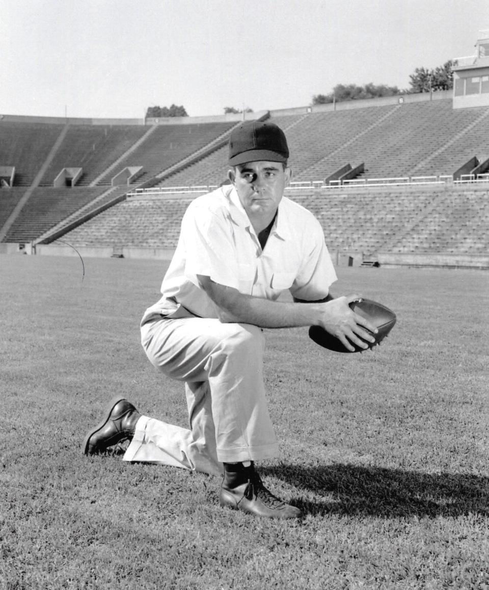 Bowden Wyatt was the coach at the University of Tennessee 1955-1962.