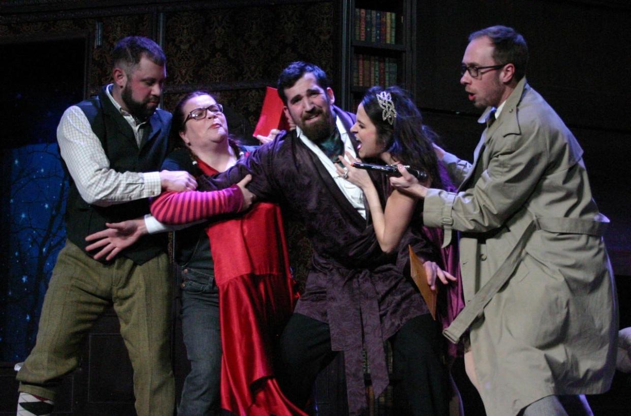 The Sauk opened the 2023 season with The Play That Goes Wrong. The production was a huge success becoming the largest selling February production in over 25 years.
