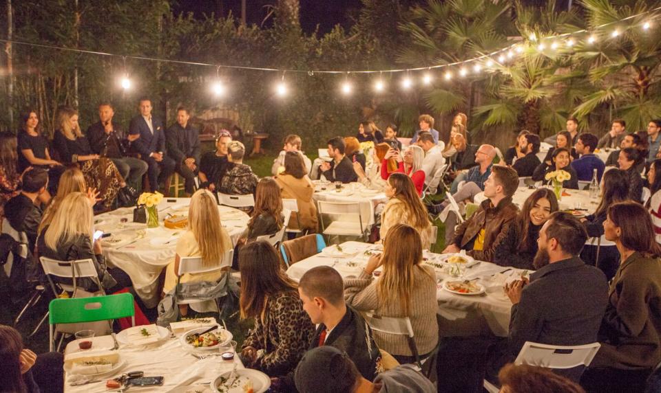 A dinner event at one of PodShare's Los Angeles locations. (Photo: Elvina Beck/PodShare)