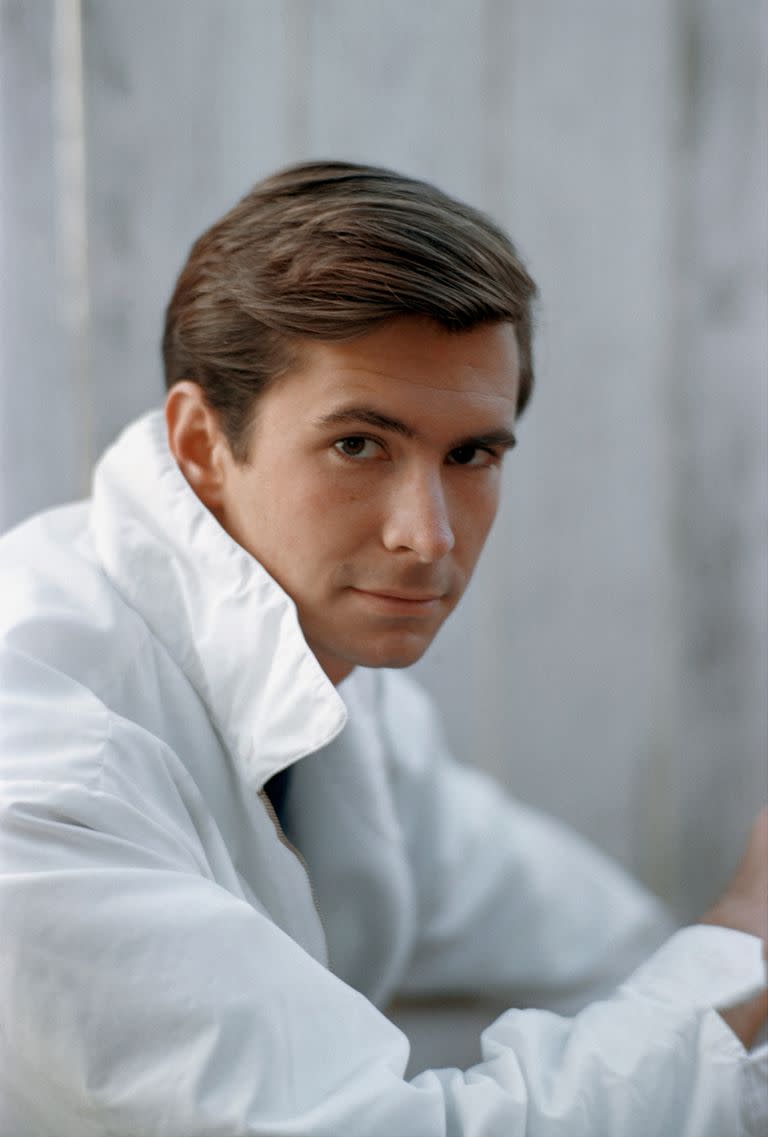 Anthony Perkins, en 1956