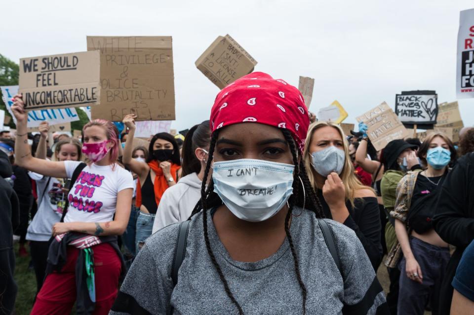 Black Lives Matter Protests In The UK