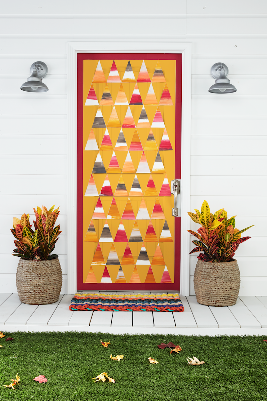 Candy Corn Door