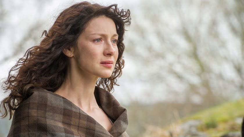 Caitriona Balfe in "Outlander" on Starz.