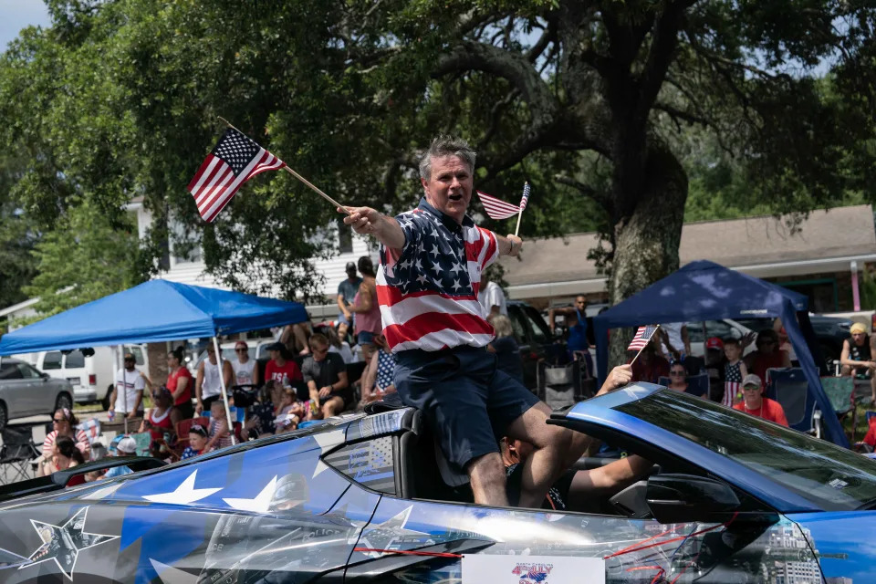 Consumers have had plenty to be bullish about recently, including strong June jobs numbers and data showing that inflation eased during the month. (Photo by Allison Joyce/Getty Images)