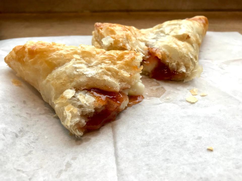 Warm guava cheese turnovers are among the pastries at Sweet Joy Brazilian Cafe, 1208 E. Brady St. It's open Tuesday through Sunday, opening 7 a.m. weekdays and 8 a.m. weekends, closing at 3 p.m.