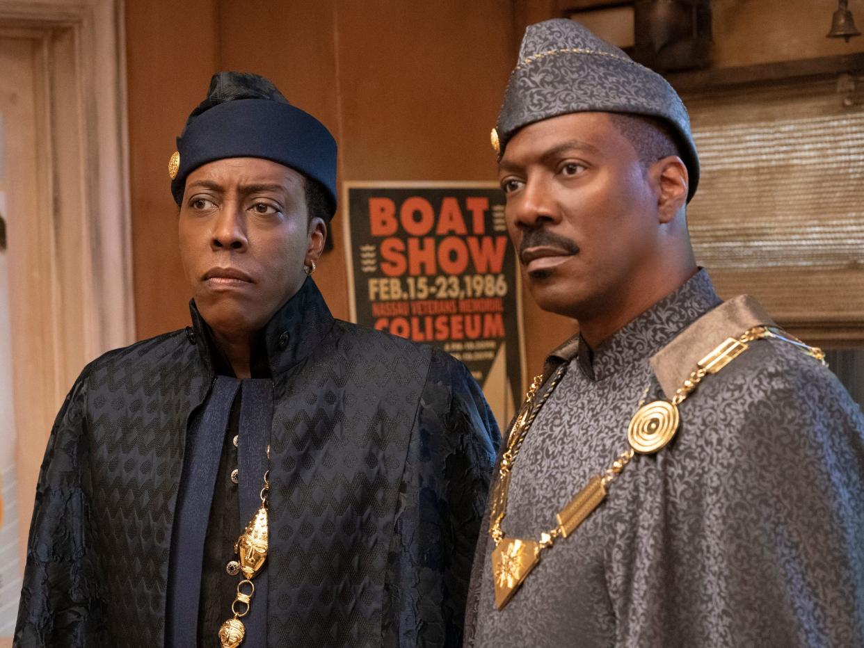 A still from "Coming 2 America"