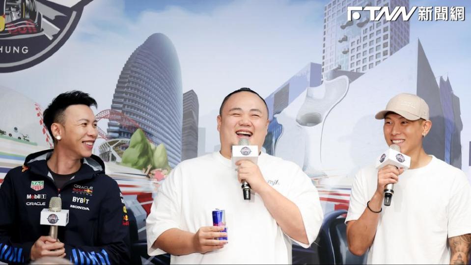 頑童出席2024 Red Bull Showrun Taichung活動記者會。（圖／活動官方提供）