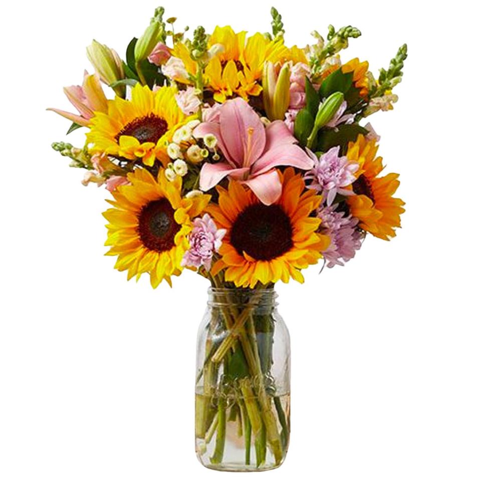 <p><a href="https://go.redirectingat.com?id=74968X1596630&url=https%3A%2F%2Fbouqs.com%2Fflowers%2Fsunflowers%2Fsunflowers-lily-snaps&sref=https%3A%2F%2Fwww.townandcountrymag.com%2Fsociety%2Fa14108881%2Fbest-flowers-for-valentines-day%2F" rel="nofollow noopener" target="_blank" data-ylk="slk:Shop Now;elm:context_link;itc:0;sec:content-canvas" class="link ">Shop Now</a></p><p>Full of Grace</p><p>bouqs.com</p><p>$94.74</p>