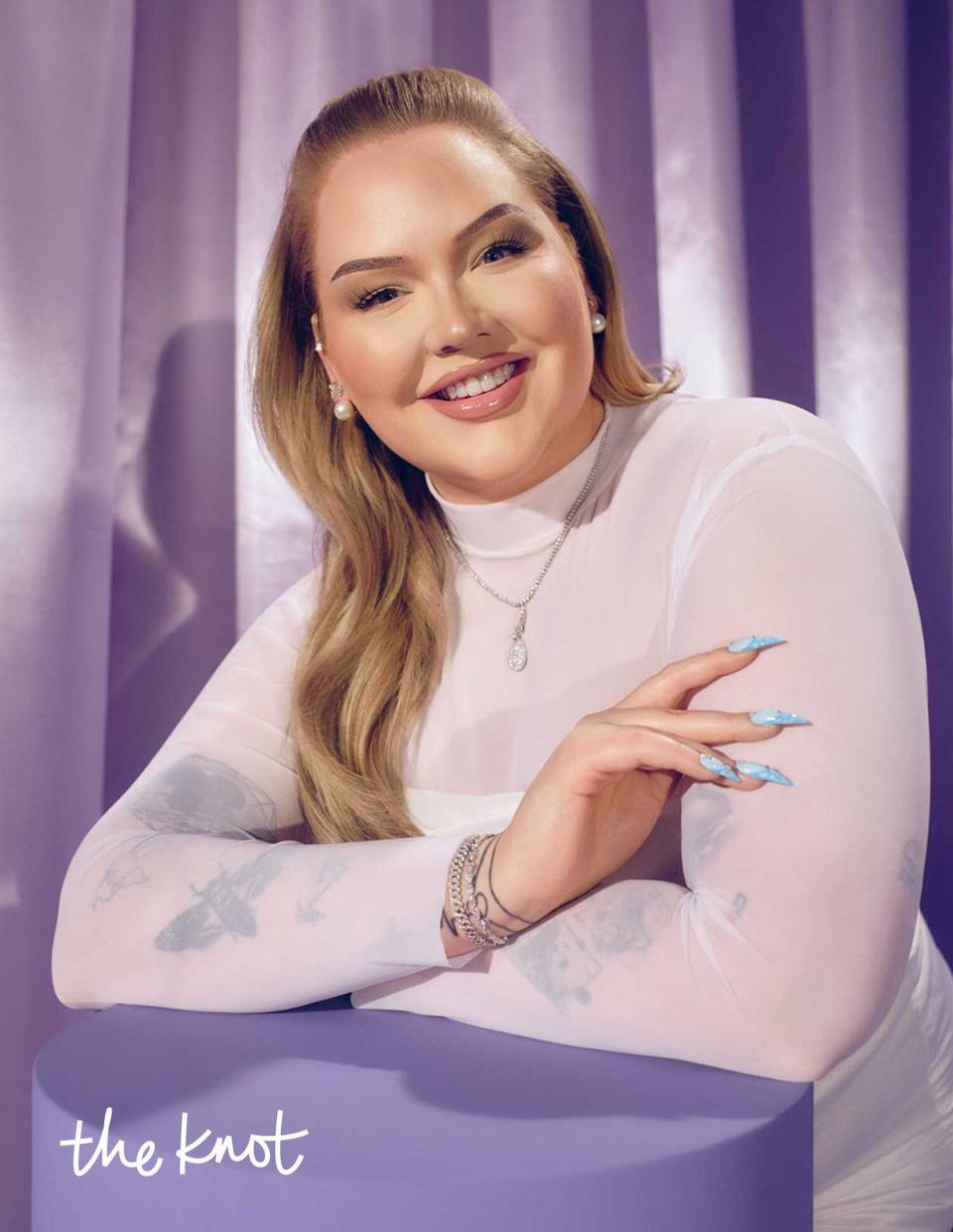 YouTube Beauty Sensation NikkieTutorials Debuts in The Knot Magazine as the Fall 2022 Issue Cover Star