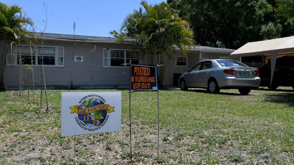 Genesis II Church of Health and Healing, a Bradenton-based organization that operates out of this house, has been ordered by a federal court to stop selling chlorine dioxide as a “cure” for COVID-19 and a host of other diseases.