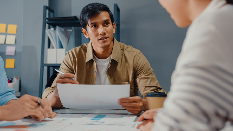 A financial advisor choosing a marketing firm for his advisory business.