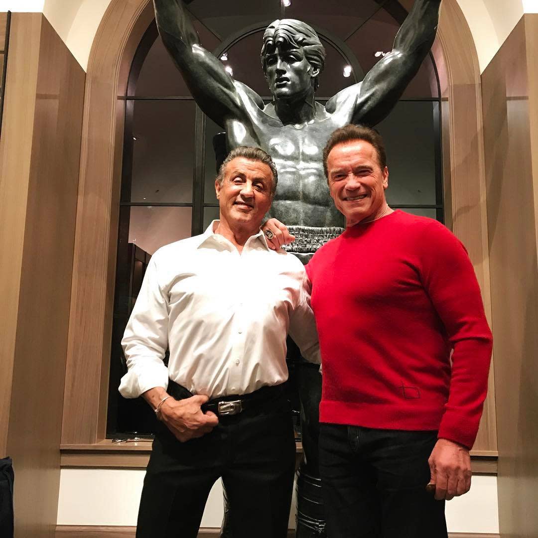 Sylvester Stallone and Arnold SchwarzeneggerSylvester Stallone/Instagram