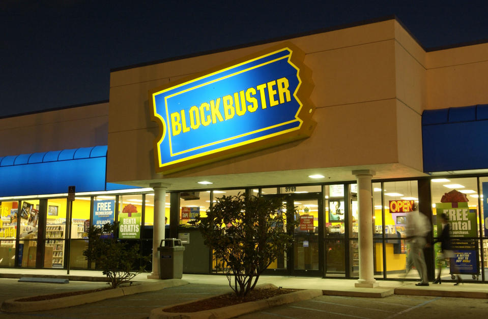 Blockbuster video is down to one branch in the US (Credit: Getty)