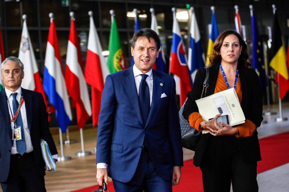 Wird Italiens Premier Giuseppe Conte im Streit mit Brüssel einlenken? (Bild: Getty Images)