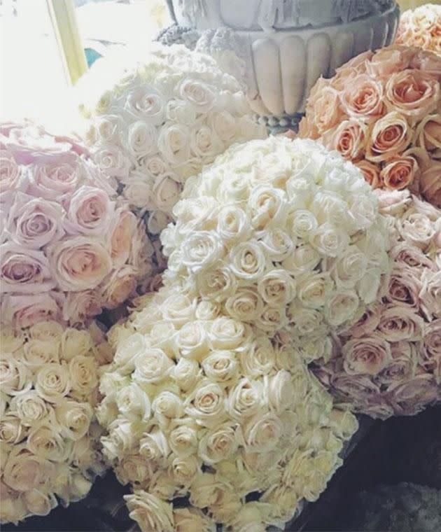 The florist reportedly charges $400k. Photo: Instagram