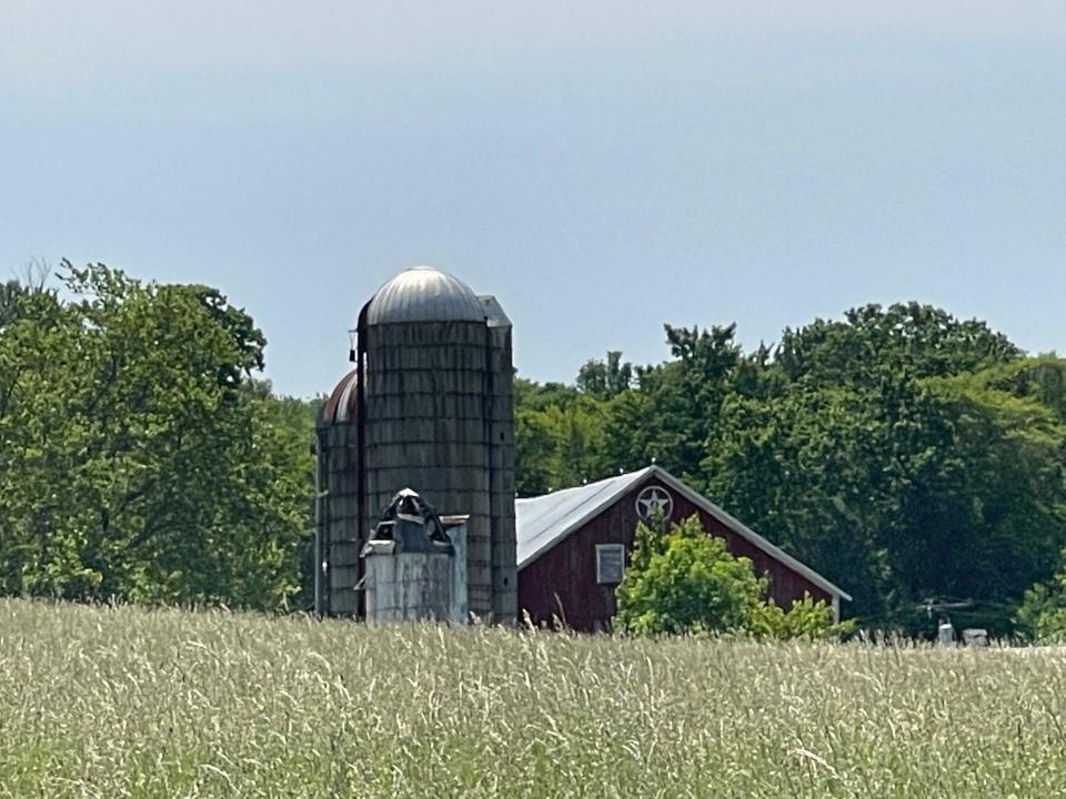 This farm along Charles Street in Shade Township is the site of a deadly shooting Friday morning.