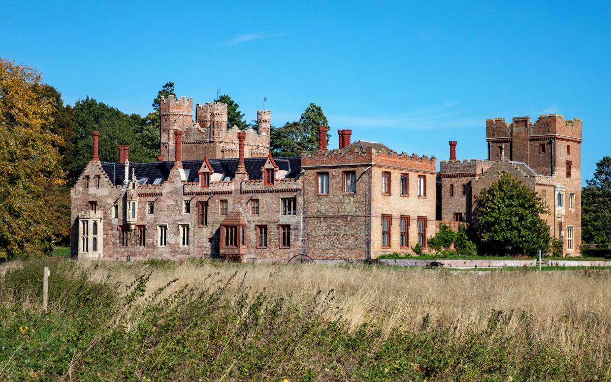 Oxburgh Hall in Norfolk