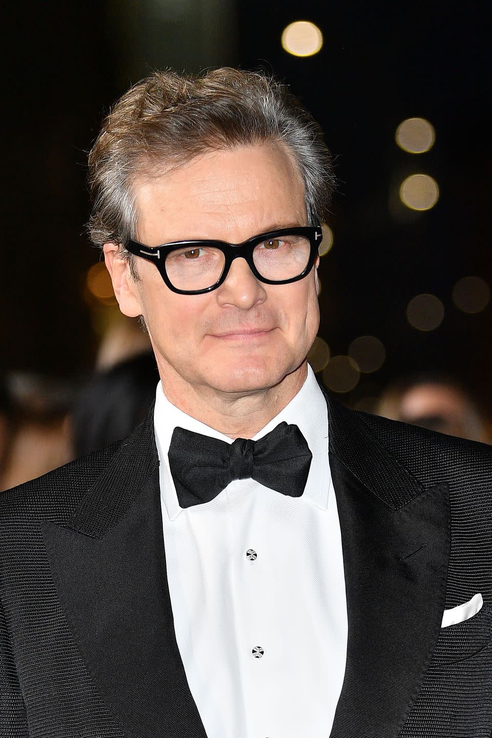 Now: Colin Firth