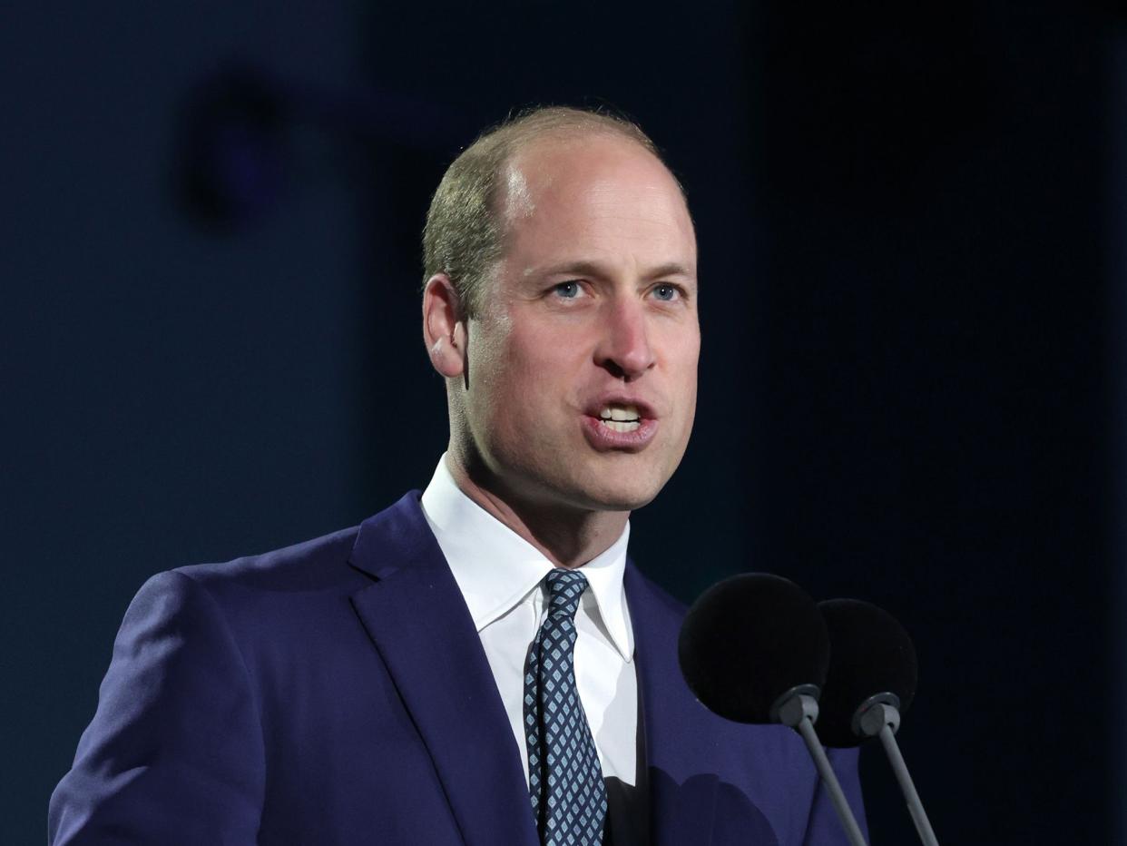 William takes the stage at Windsor (Getty)