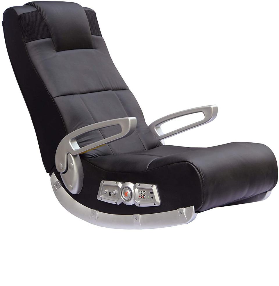 5143601 II Black Leather Gaming Chair