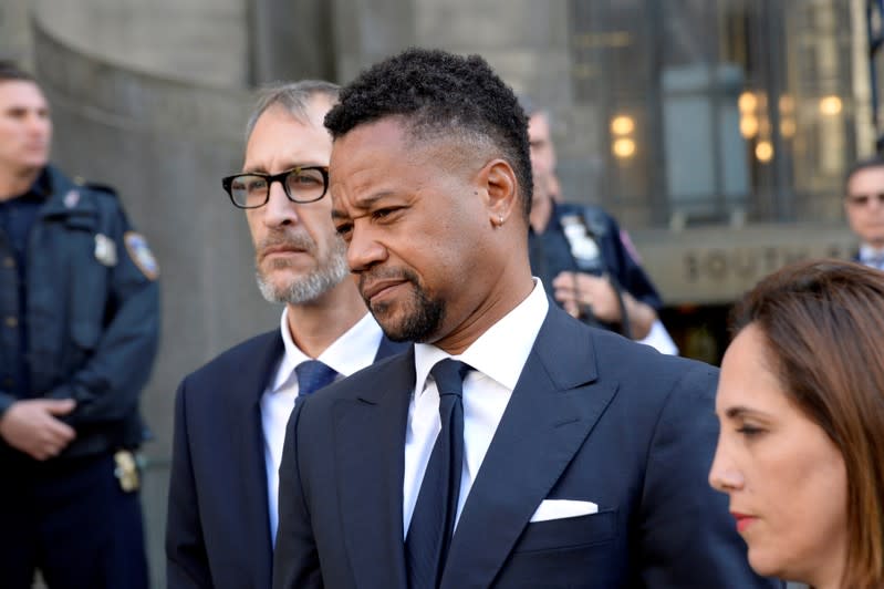 FILE PHOTO: Actor Cuba Gooding Jr. in New York State Supreme Court in the Manhattan borough of New York