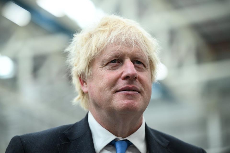 Prime Minister Boris Johnson made a surprise visit to Ukraine on Wednesday (Oli Scarff/PA) (PA Wire)