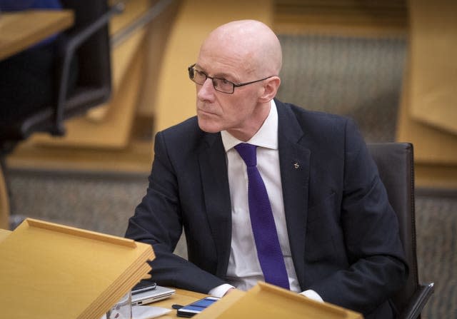 John Swinney vote of no confidence