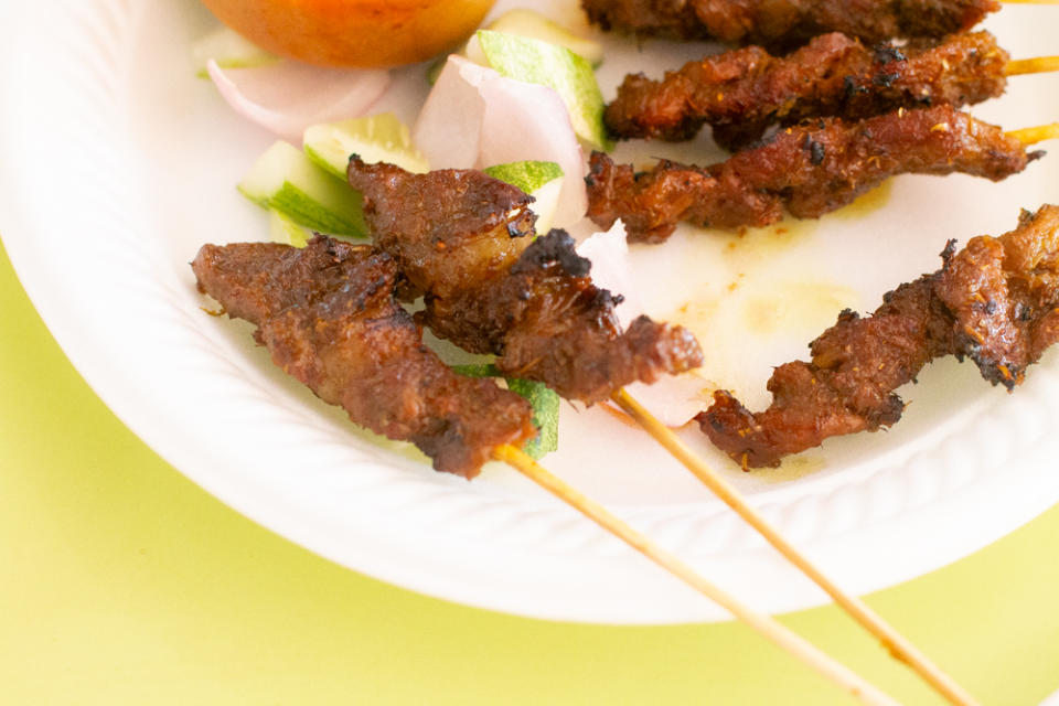 pondok makan indonesia - mutton satay