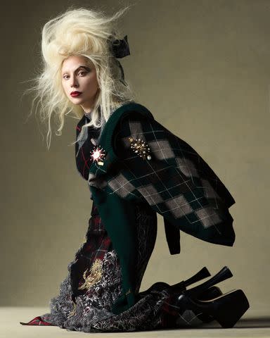 <p>Ethan James Green/Vogue</p> Lady Gaga for "Vogue."