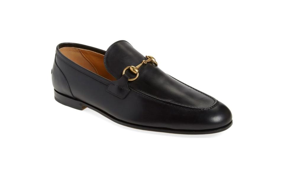 Gucci Jordaan Leather Loafer