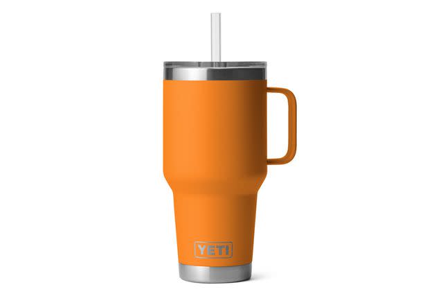 Yeti Rambler 35 oz Straw Mug King Crab Orange