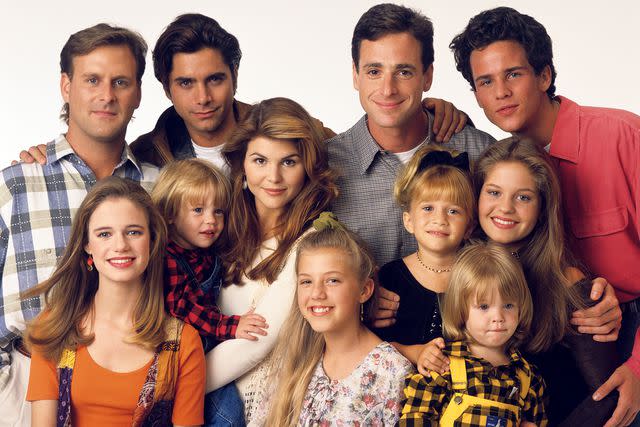 <p>Bob D'Amico/Disney General Entertainment Content via Getty</p> The cast of 'Full House' in 1993