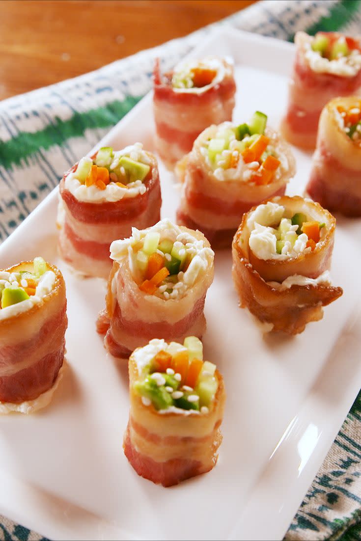 Keto Bacon Sushi