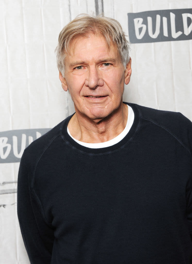 Harrison Ford smiling