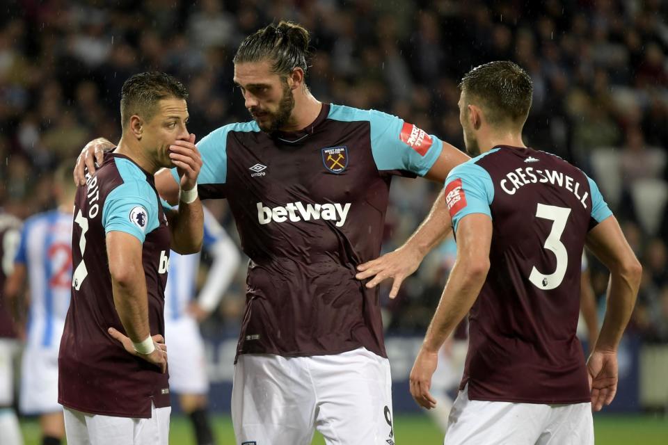 'It is almost impossible' Slaven Bilic admits he is struggling to fit West Ham duo Javier Hernandez and Andy Carroll into their positions