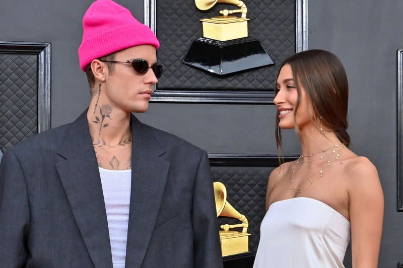 Justin Bieber and Hailey Bieber are expecting their first child. File Photo by Jim Ruymen/UPI