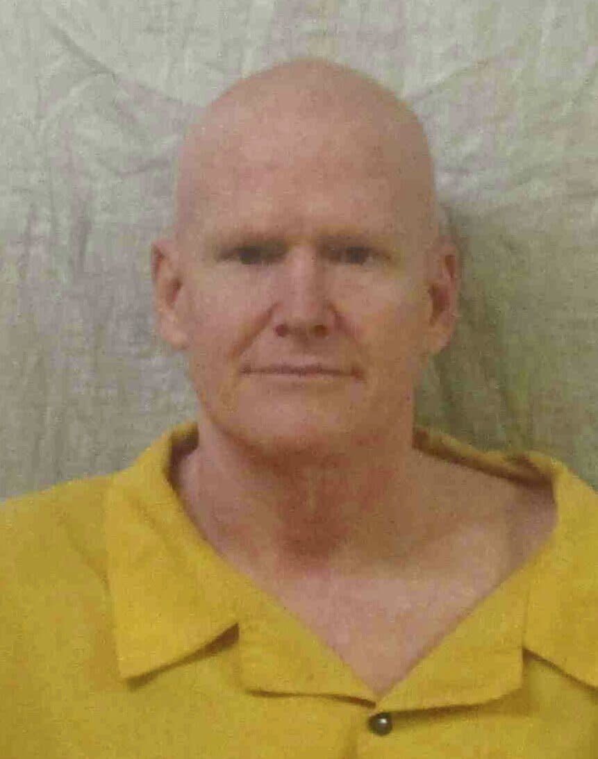 This inmate photo released by the South Carolina Department of Corrections shows Alex Murdaugh who was sentenced, Friday, March 3, 2023, to two consecutive life sentences for the murder of his wife and son. (South Carolina Department of Corrections via AP)