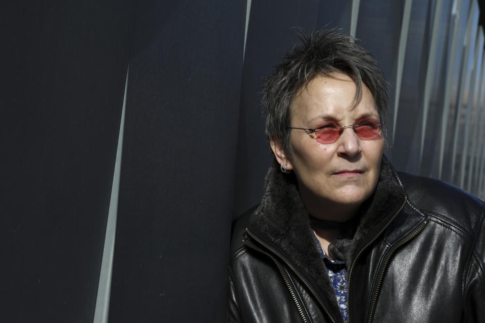 Musician Mary Gauthier poses for a portrait in New York on Feb. 8, 2018. Gauthier released her latest album “Dark Enough to See the Stars" in June. (Photo by Amy Sussman/Invision/AP, File)