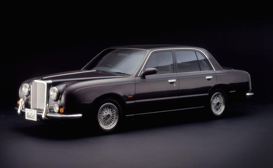 <p>Want the style of a Fifties Bentley R-Type with the reliability of a mid-Nineties Nissan? Seek out a Mitsuoka Galue. This creation from <a href="https://www.roadandtrack.com/car-culture/a34633477/mitsuoka-automaker-history/" rel="nofollow noopener" target="_blank" data-ylk="slk:Japan's weirdest/most-charming automaker;elm:context_link;itc:0;sec:content-canvas" class="link ">Japan's weirdest/most-charming automaker</a> was based on the Nissan Crew and used a 2.0-liter version of the famous RB straight-six. It's a deeply strange thing, and that's why we like it so much.</p>