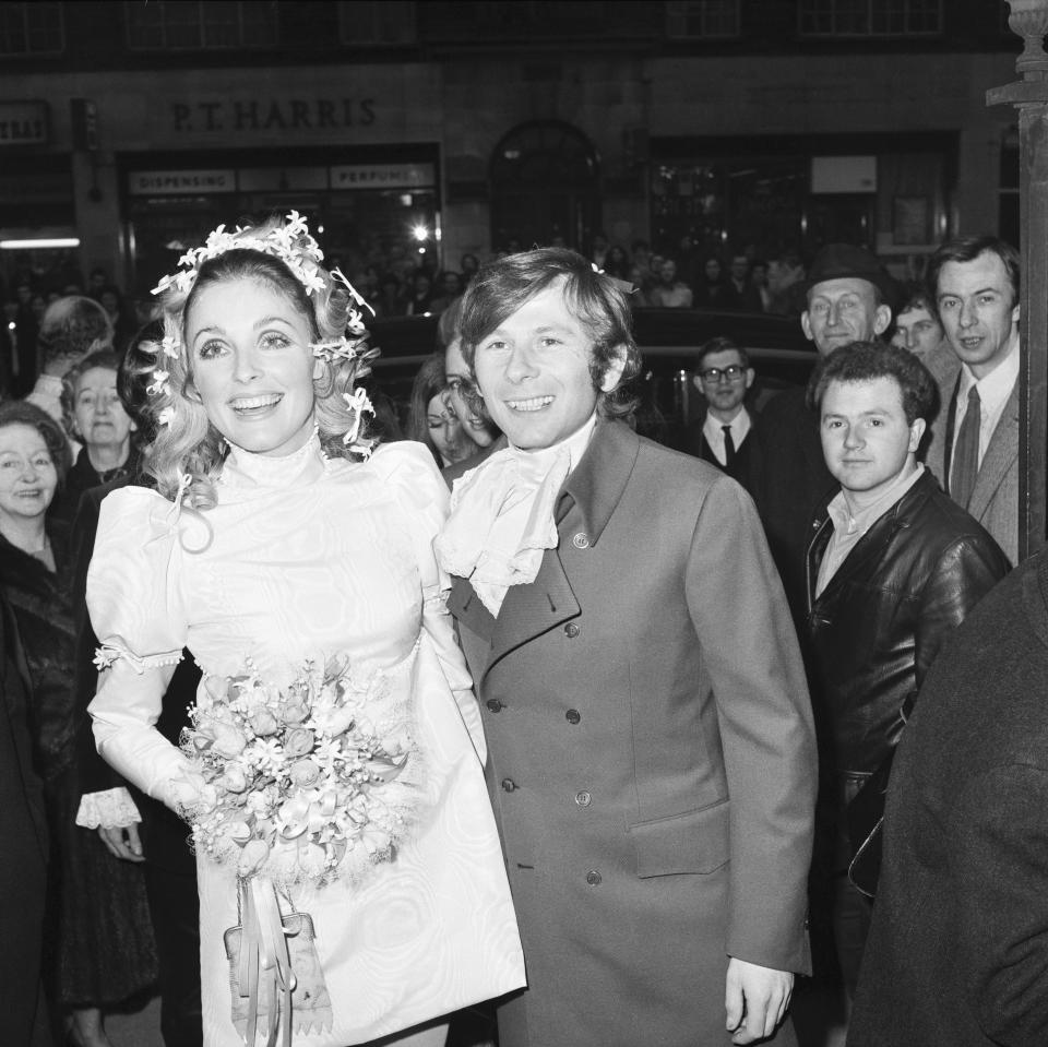 Sharon Tate’s minidress from her 1968 wedding to Roman Polanski is expected to sell for $25,000 to $50,000. (Photo: Bettmann/Getty Images)