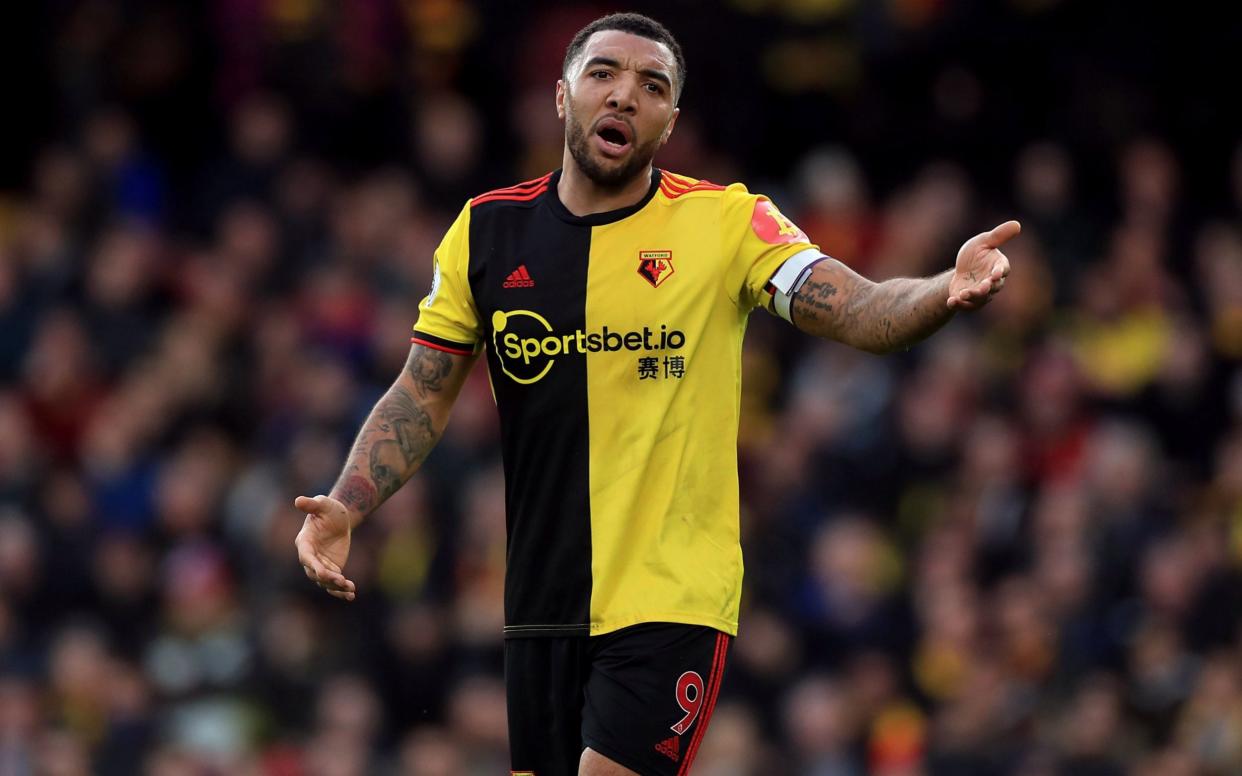 Troy Deeney playing for Watford - PA