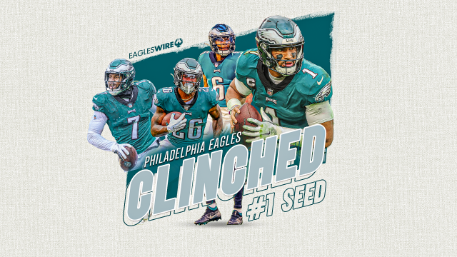 Eagles clinch No. 1 seed in the NFC playoffs with a 22-16 win over