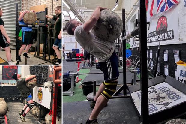 One thousand rep 100kg challenge will raise vital funds for Strongmen's  charity