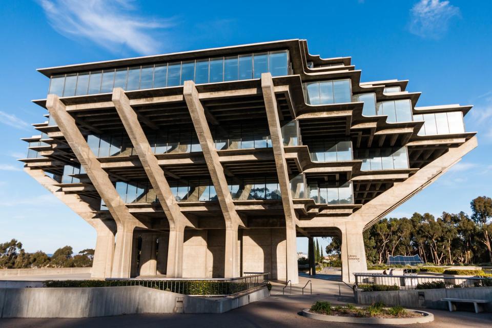 The Geisel Library at the University of California: San Diego
