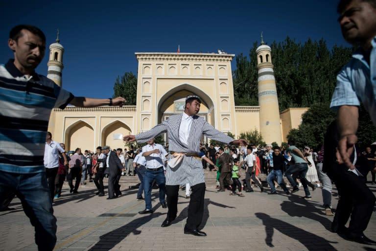 Authorities point to the threat of terrorism to justify the extraordinary spending -- members of the mostly Muslim Uighur minority have been tied to mass stabbings, bombings, riots and clashes with the government that left hundreds dead