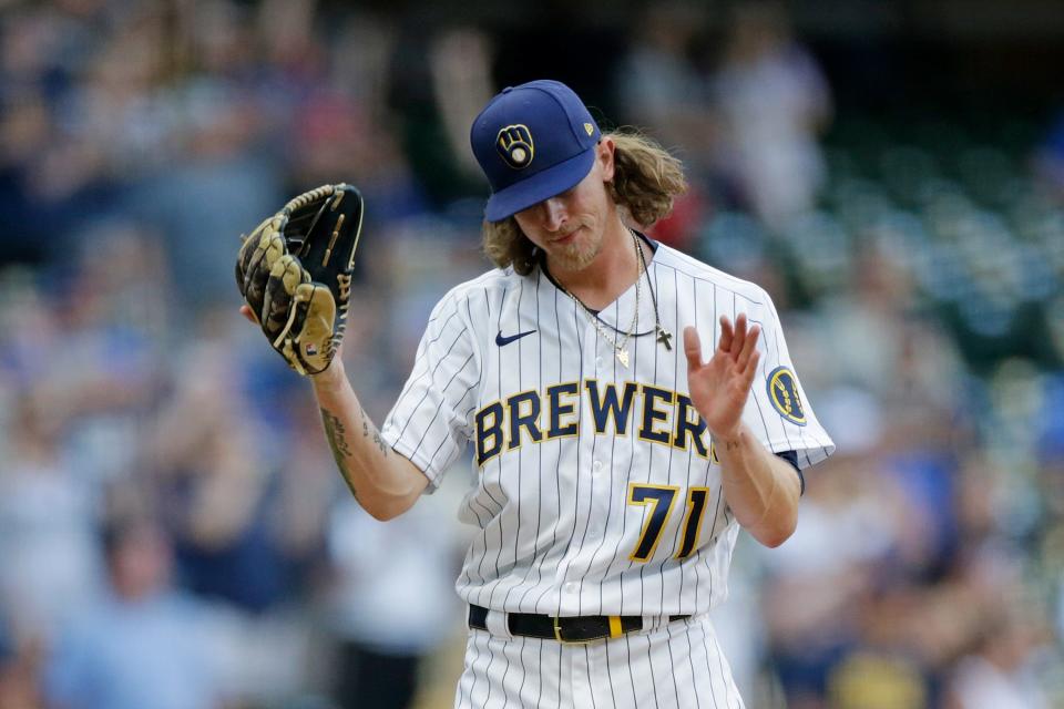 Former Brewers closer Josh Hader was dealt to San Diego in a controversial trade at the 2022 trade deadline, and the left-hander then signed with Houston this offseason.
