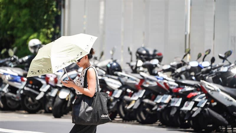 今日氣溫各地仍偏熱，外出記得防曬。（ 圖／資料照）