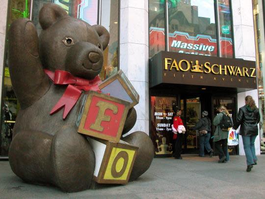 FAO Schwarz Filming Location