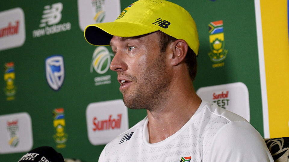 AB De Villiers has slammed critics, hitting out at 'unjustified criticism'.