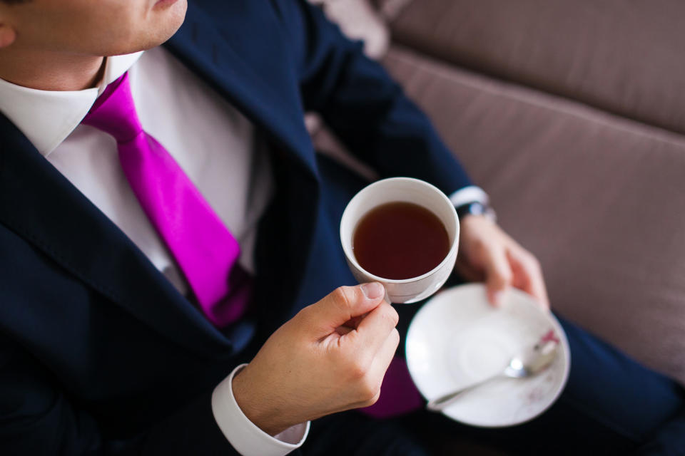 Tea: new drink of choice for City workers: Shutterstock